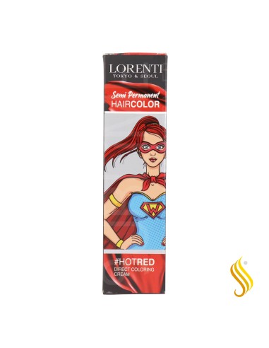 Lorenti Semi Permanent Haircolor 200 ml Hot Red